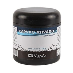 Carvão Ativado Vigo Ar para reposição em filtros de Aquário Vigo Ar Carvomax 500g
