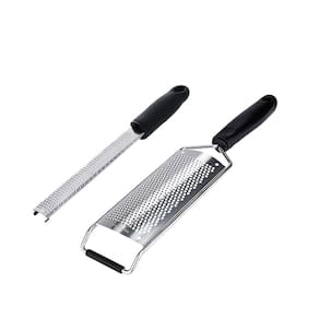 Ralador Inox Zester Citrico Especiaria Queijo Antiderrapante