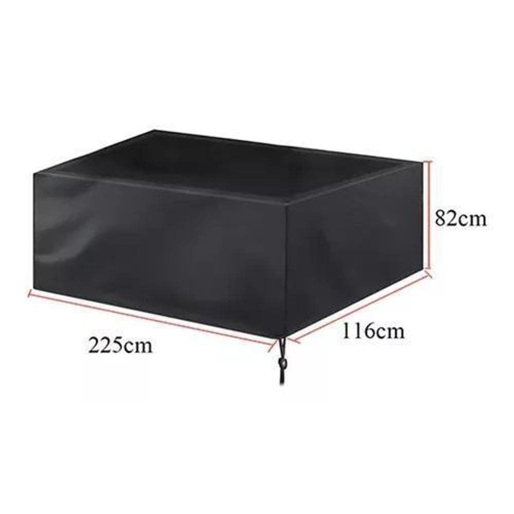 Capa Para Mesa De Sinuca E Bilhar 225X116X82Cm