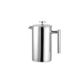 Cafeteira Prensa Francesa Inox Cremeira Leite Bule Cafe Bar
