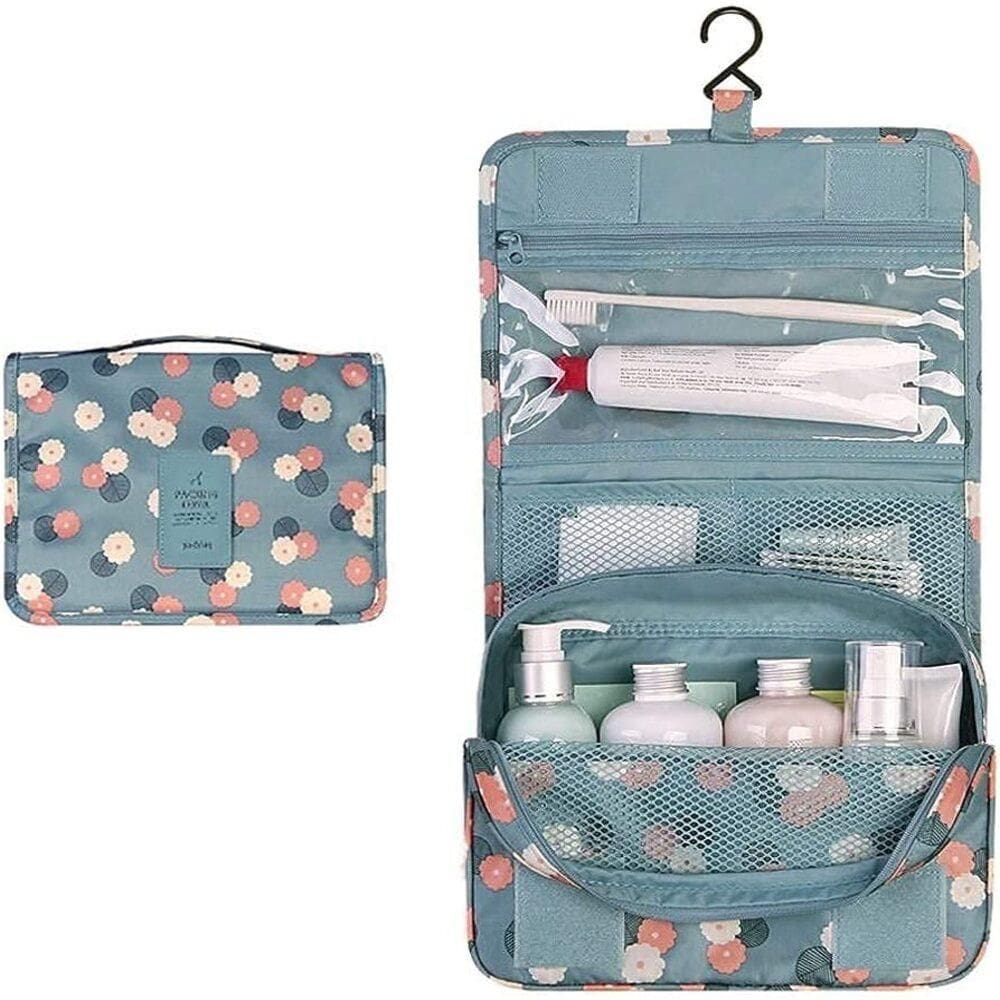 Frasqueira Necessaire Bolsa De Viagem Cabide Organizador Cosmeticos Maquiagem Maleta Com Gancho Academia
