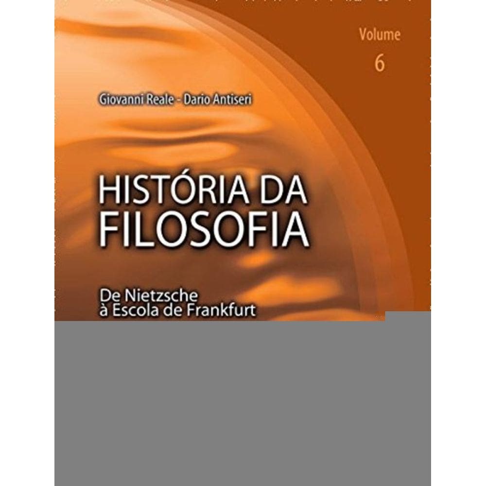 Historia Da Filosofia - Vol. 6
