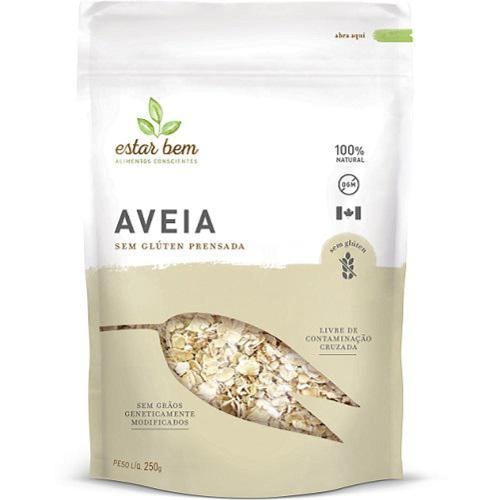 Kit 2X: Aveia Prensada Sem Glúten Estar Bem 250G