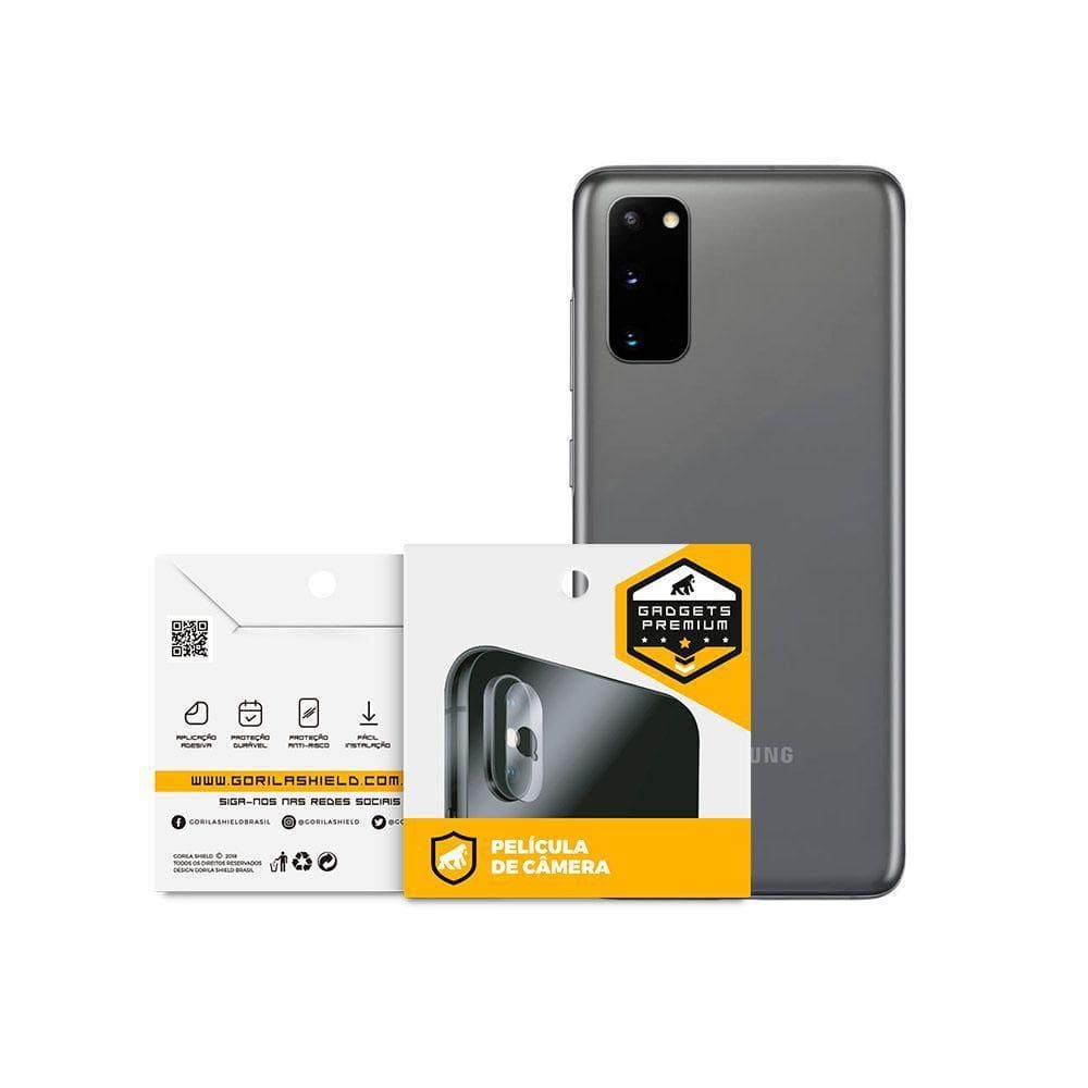 Película Para Lente De Câmera Samsung Galaxy S20 - Gshield