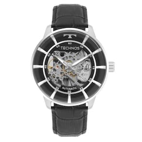 Relógio Technos Masculino Automático Aço 46mm Preto