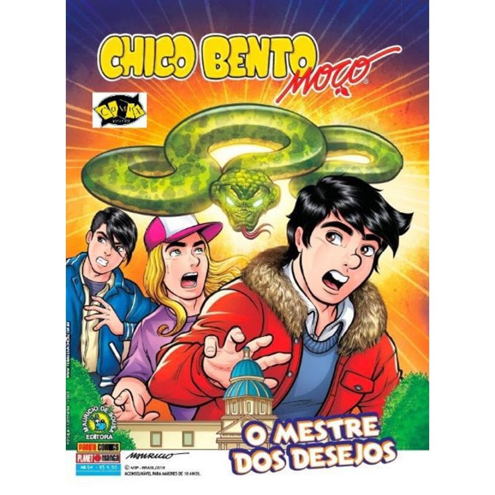 Livro Chico Bento Moço O Mestre Dos Desejos