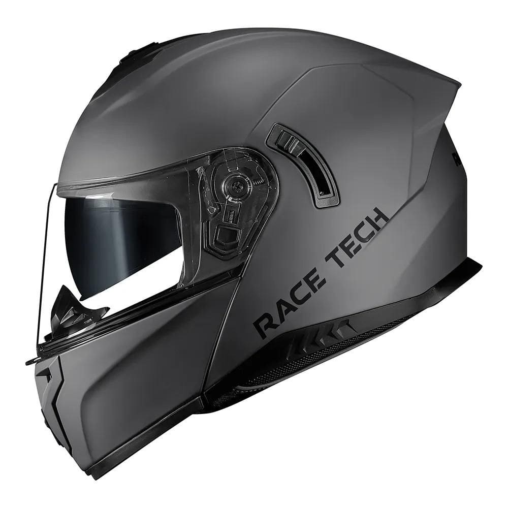 Capacete Race Tech Signal Monocolor Titanium Fosco