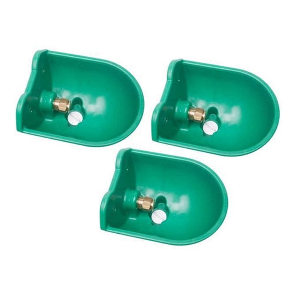 Kit 3 Bebedouro Concha Suíno Niple Automático