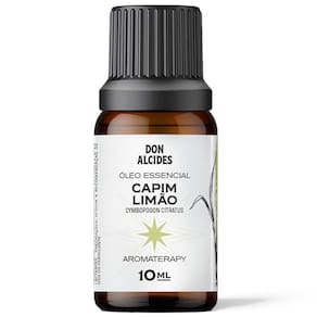Óleo Essencial Capim Limão Aromaterapia 10Ml Don Alcides