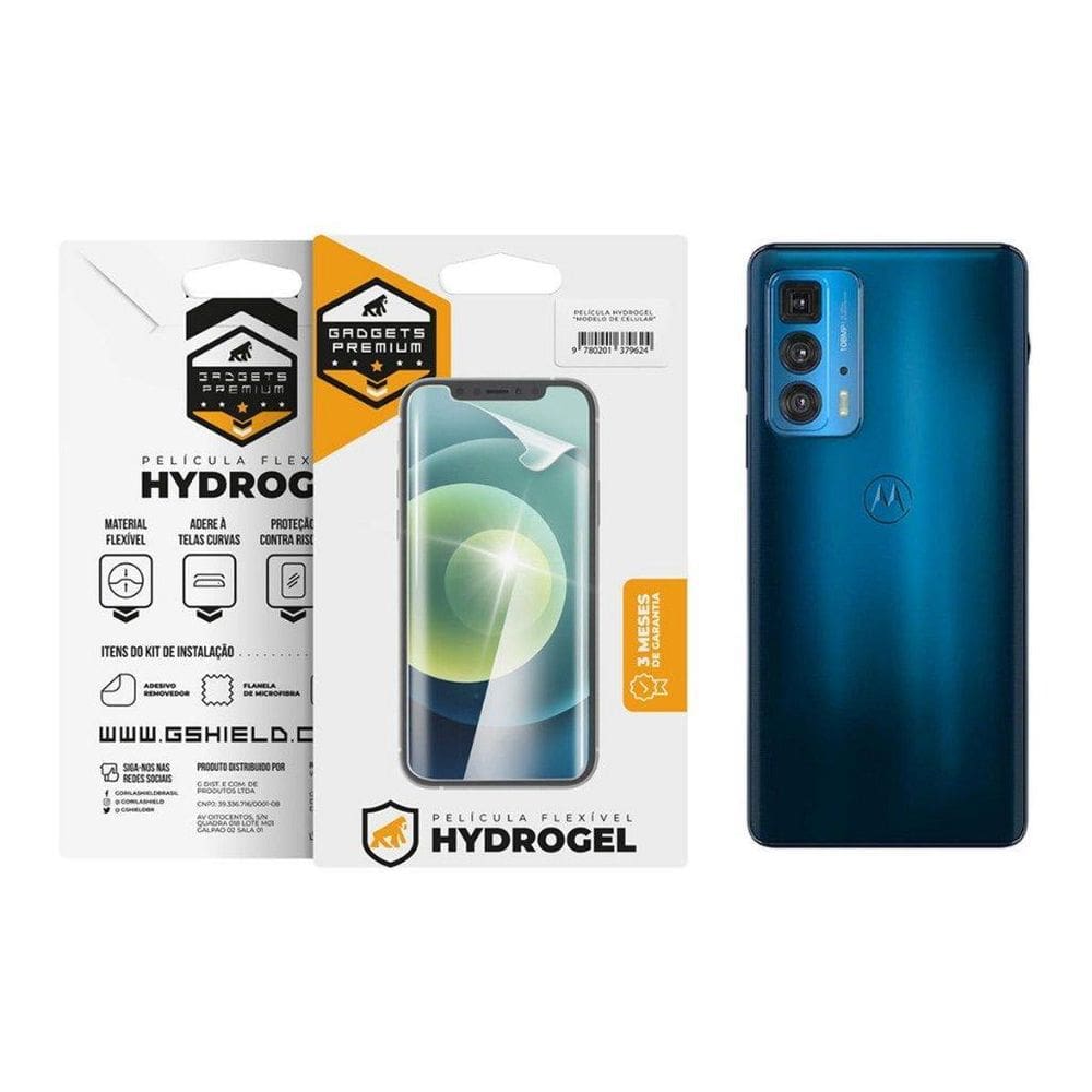 Película Traseira De Hydrogel Para Motorola Moto Edge 20 Pro