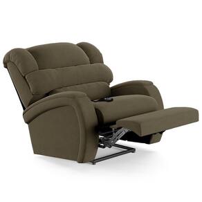Poltrona Do Papai Reclinável Kalie Controle Power Elétrico Usb Fh9 Veludo Capuccino - Mpozenato