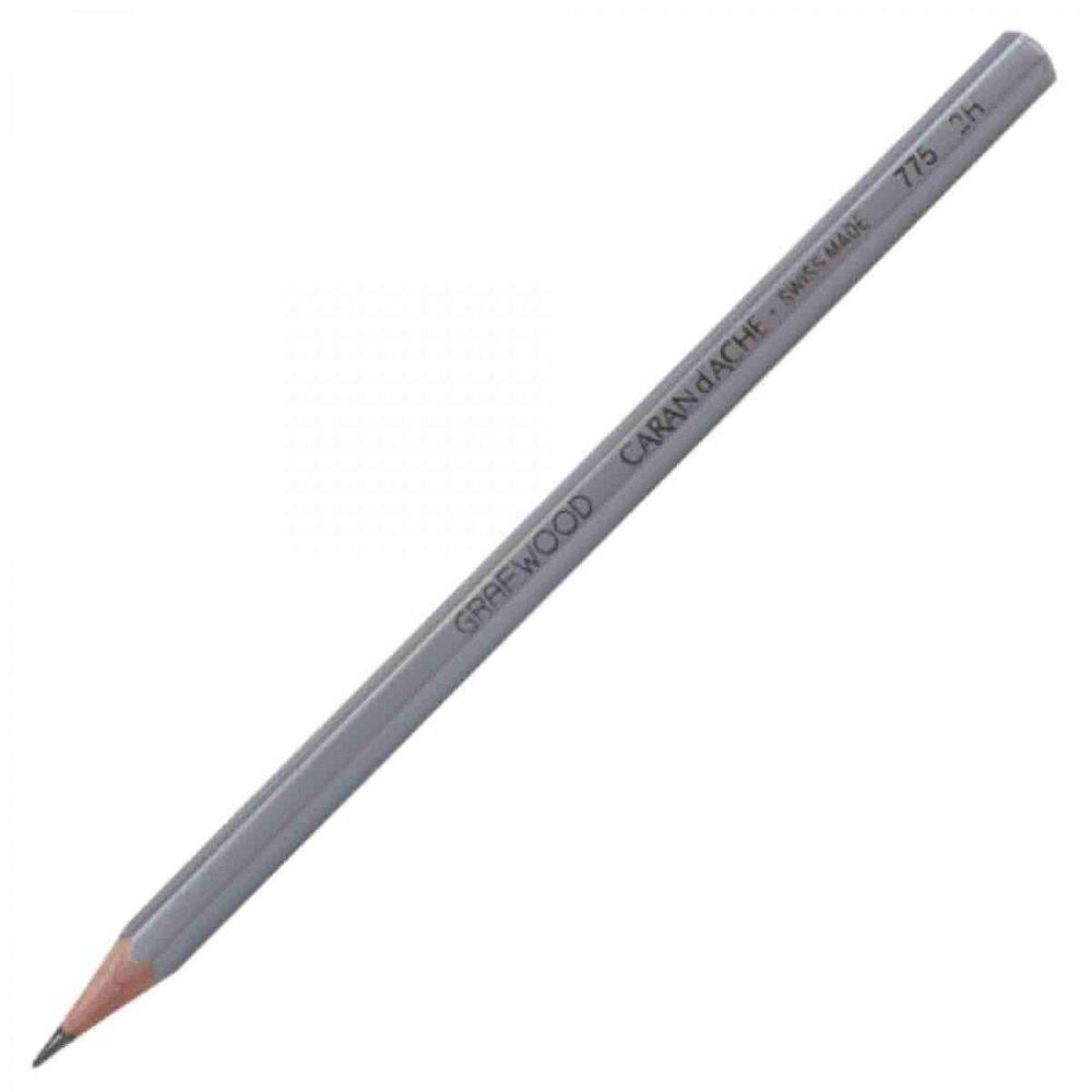Lapis Grafite Graduado Grafwood 775 Caran D Ache 2H