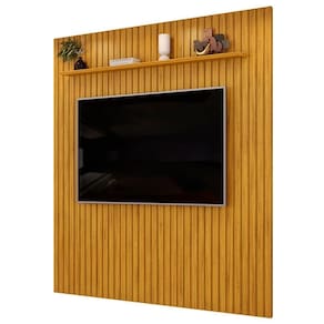 Painel 75 Pol 223cm Suspenso Ripado Noah D04 Cedro - Mpozenato