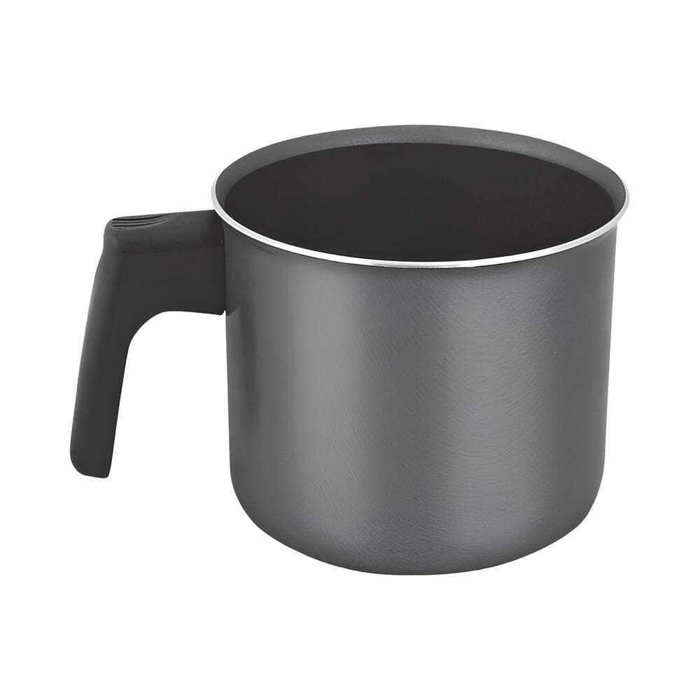 Caneco Leiteira Grafite ø12cm Fervedor Antiaderente Baquelite