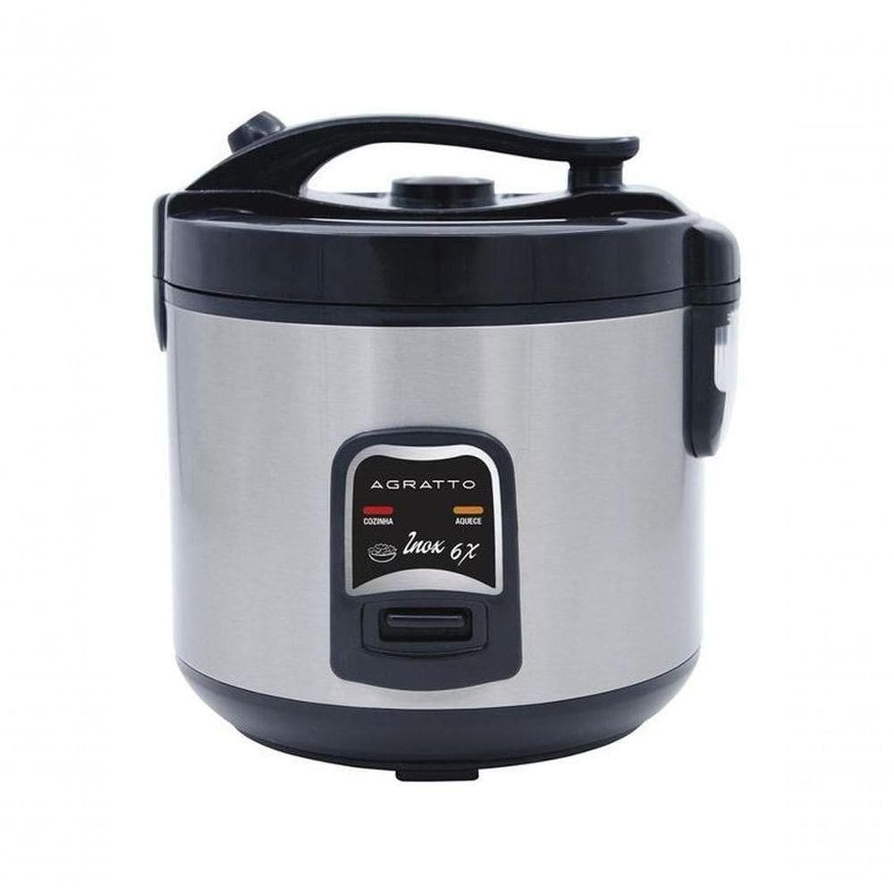Panela De Arroz Agratto Pa6x 400w Inox 127v