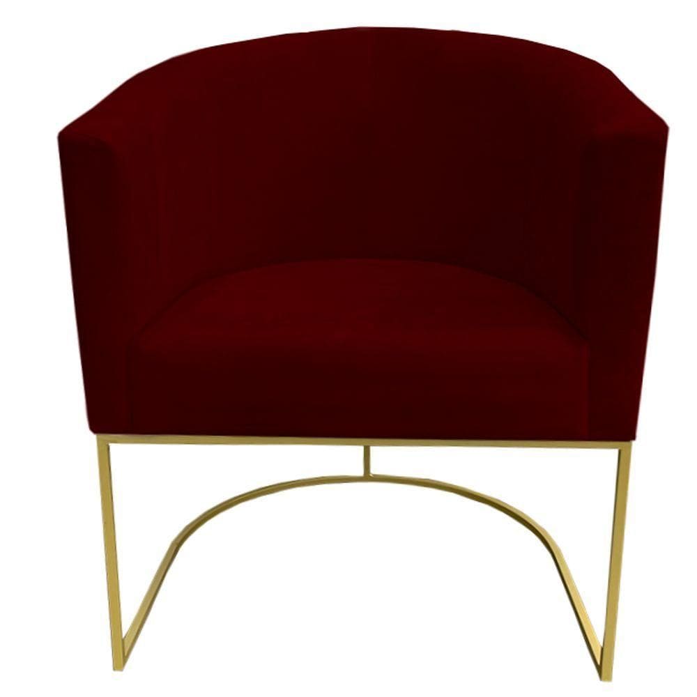 Poltrona Paola Base De Ferro Sued Marsala D`classe Decor