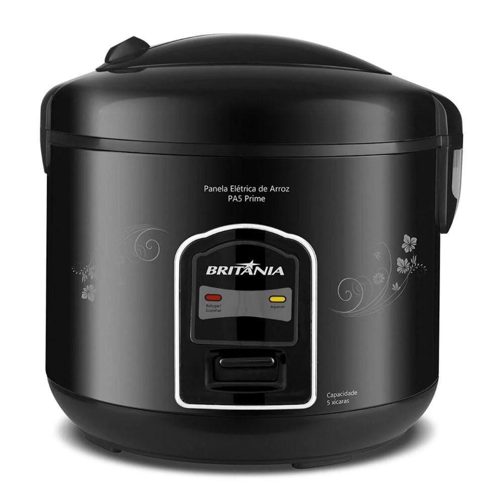 Panela Elétrica De Arroz Britânia Preto - 220V