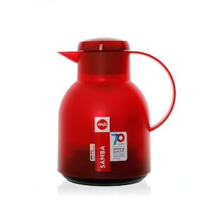 Garrafa Térmica Samba 1L - Quick Press - Vermelha