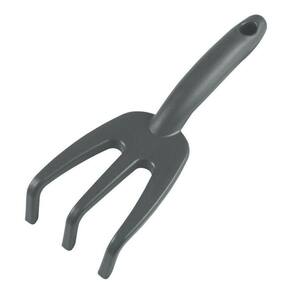 Ancinho Com 3 Dentes Para Jardinagem Em Plástico Grafite - Tramontina