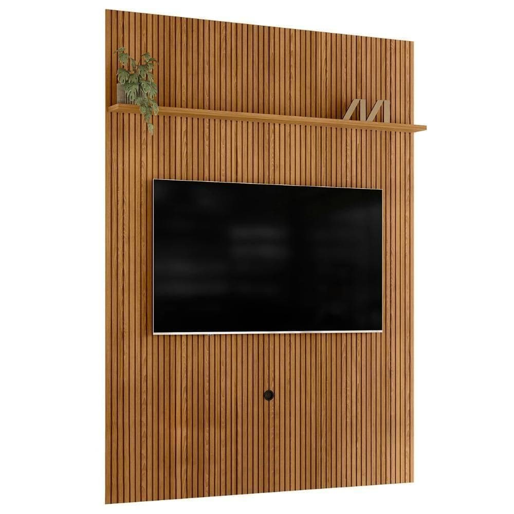 Painel Para 75 Polegadas 179cm Logus Z10 Cumaru - Mpozenato