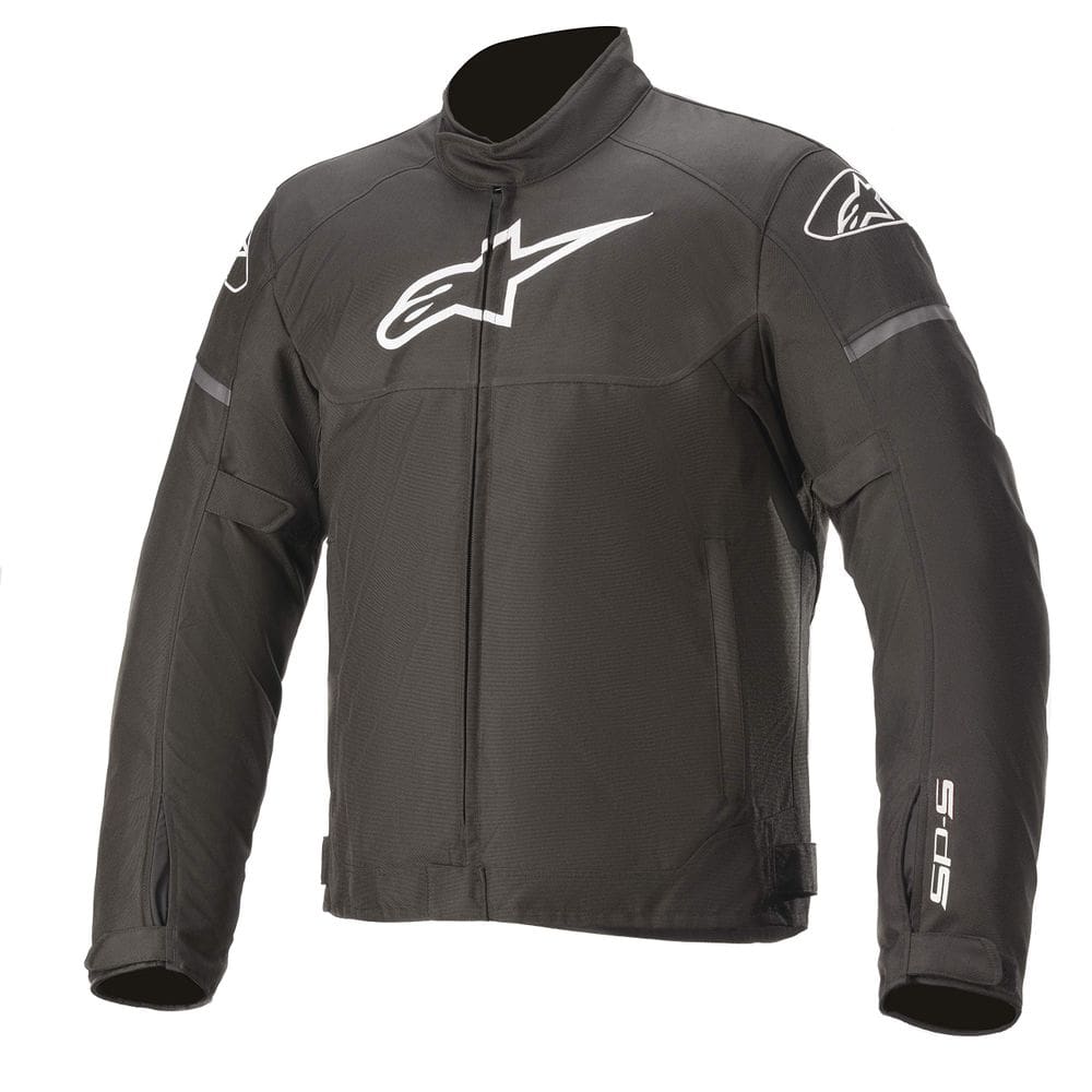 Jaqueta de motocicleta Alpinestars T-SP S impermeável preta masculina