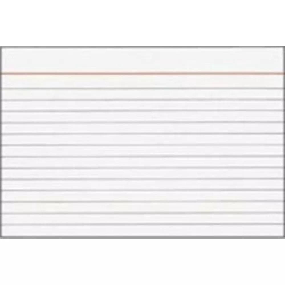 Pacote com 100 Ficha pautada 3x5 N.1 Tilibra