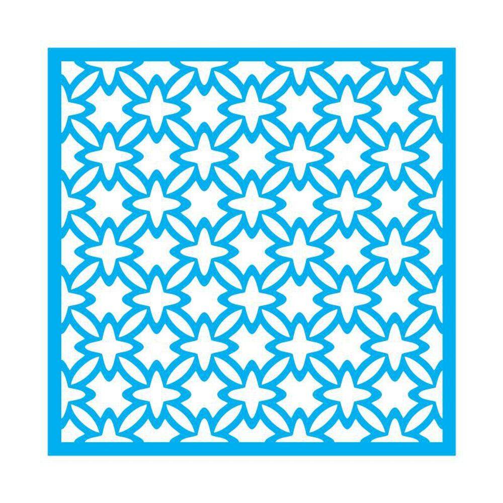 Stencil Tamako Estampa - 30X30Cm - Ref 9613