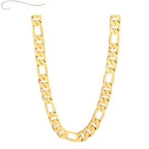 Corrente Elo Grumet 3X1 Banhada A Ouro 18K
