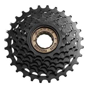 Roda Livre 7 Velocidades 14/28D Preto/Marrom M05
