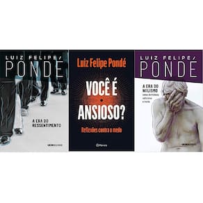 Kit 3 Livro Era Ressentimento + Você Ansioso + Era Niilismo
