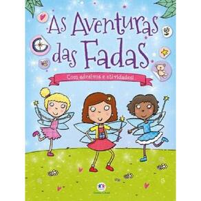 Livro As Aventuras Das Fadas Com Adesivos