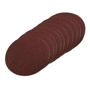 Disco De Lixa Com Base Aderente 180Mm 5 Peças Black Jack