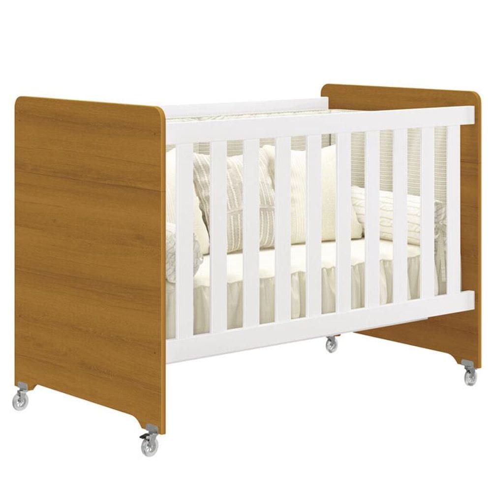 Berço Americano Evolution 4 em 1 Branco Savana- Reller