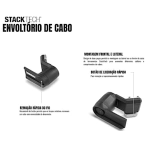 Envoltório de Cabo Stacktech TOUGHBUILT TB-B1-A-31