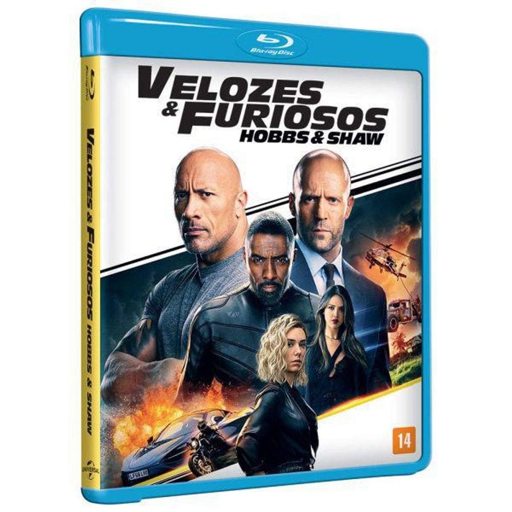 DVD Velozes & Furiosos: Hobbs & Shaw 2019 - Ação, 136min