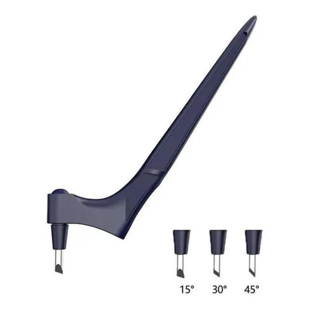 Cortador Artesanal 360º Aço Inoxidável Faca Com 3 Lâminas