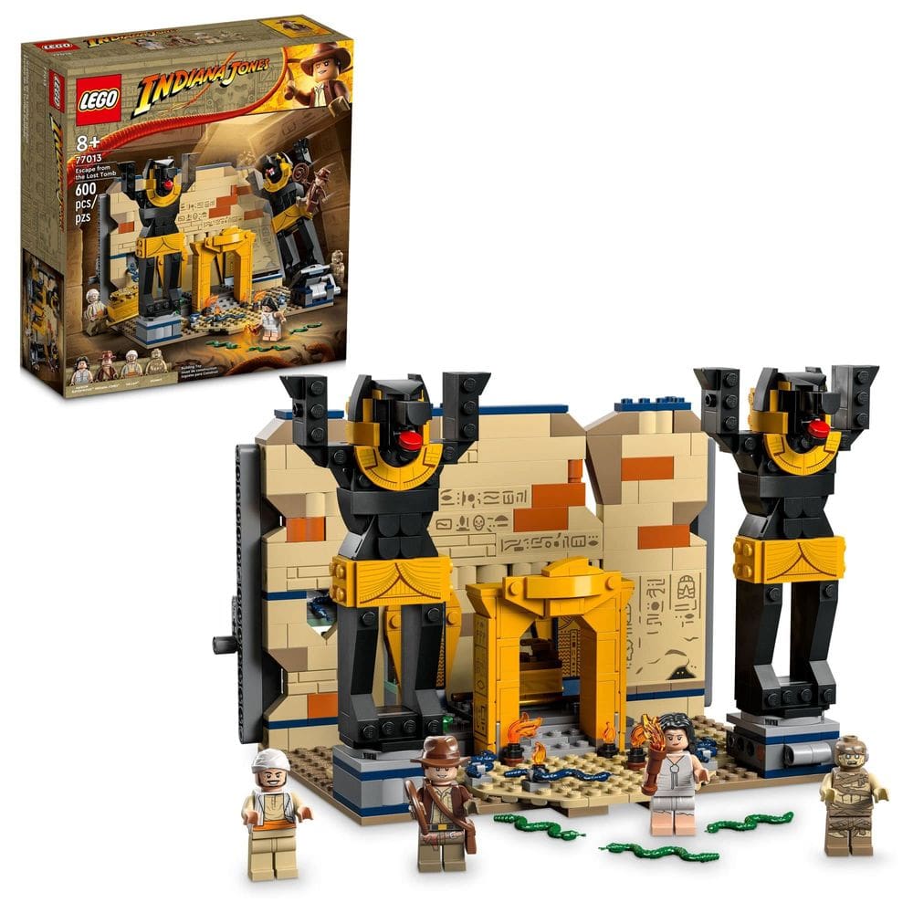 Brinquedo de construção LEGO Indiana Jones Escape from the Lost Tomb