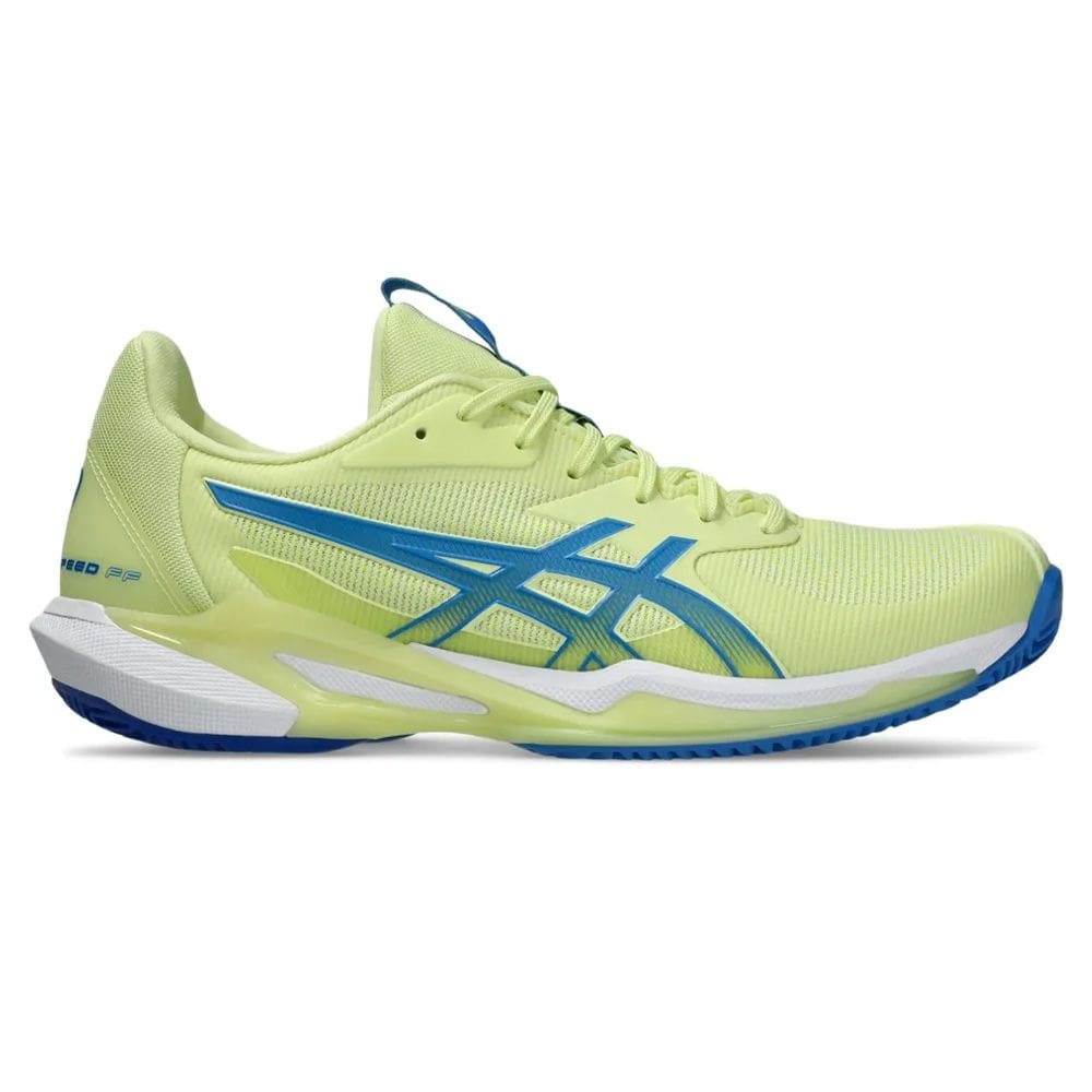 Tênis Asics Speed FF 3 Clay Amarelo e Azul Feminino
