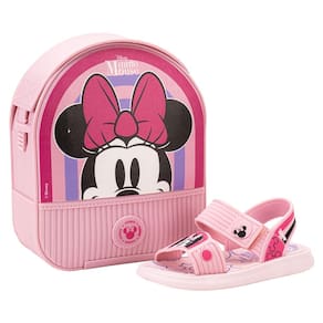Kit Sandália Infantil Baby + Mochila Disney Grendene Kids 23078