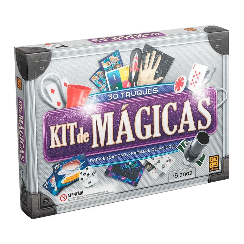 Kit de Mágicas 30 Truques - Grow | 8+ Anos