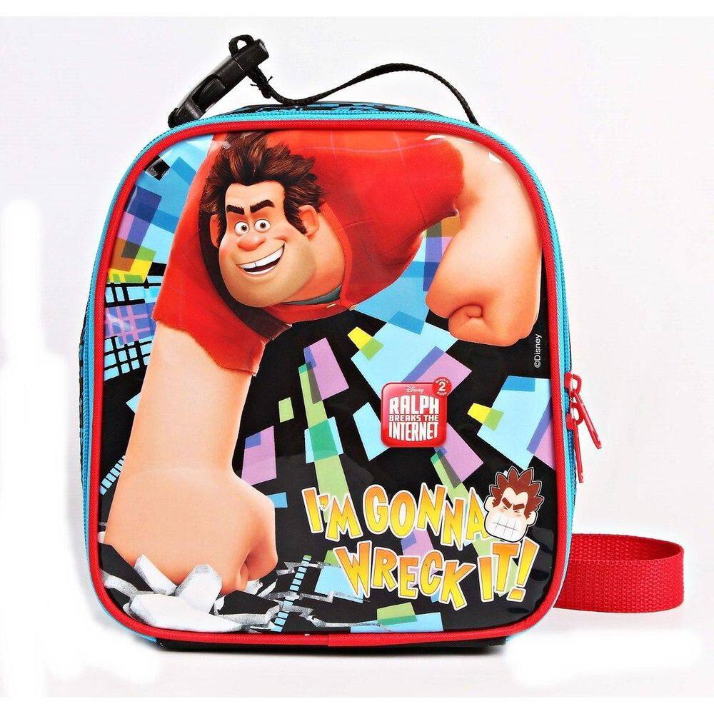 Lancheira Detona Ralph Internet Escolar Térmica Infantil
