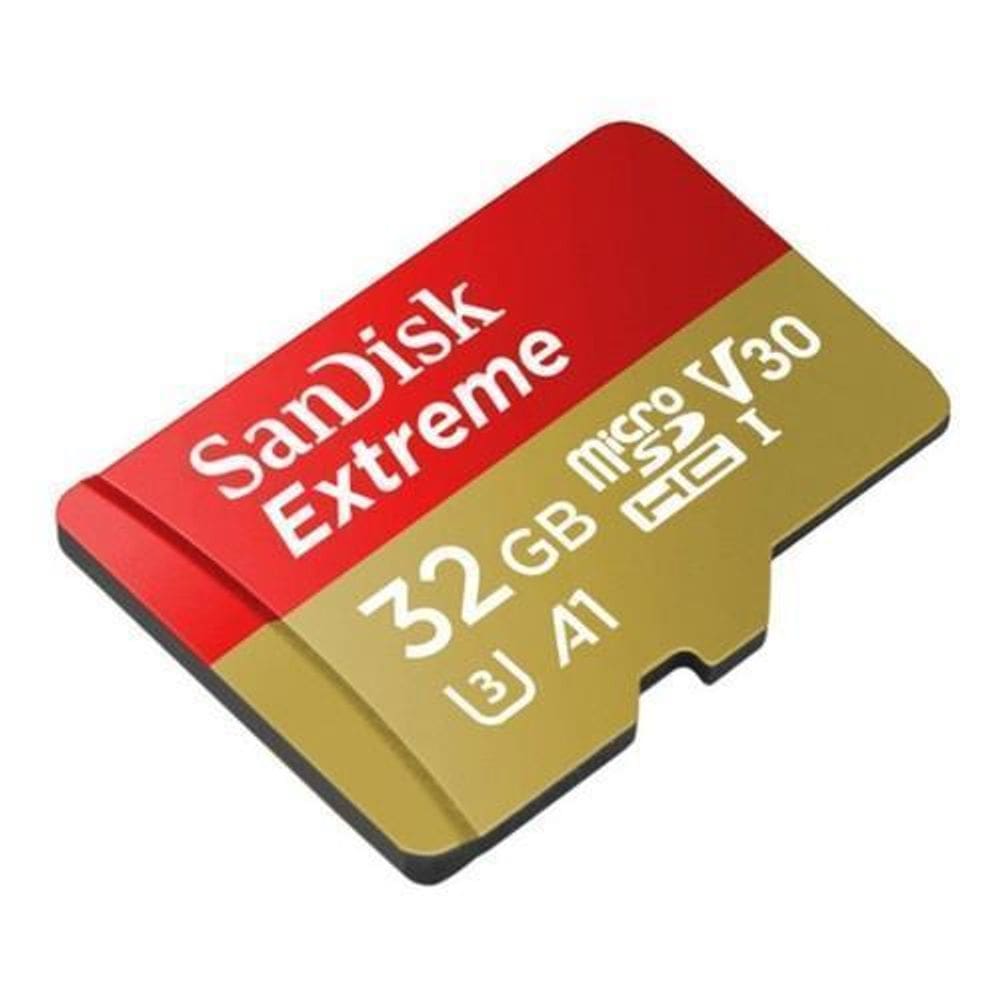 Sandisk Extreme Micro Sdhc Classe10 U3 100Mb/S 667X 4K 32Gb