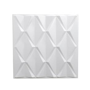 Kit 20 Placas Revestimento De Parede Pvc 3D Relevo Abstrato