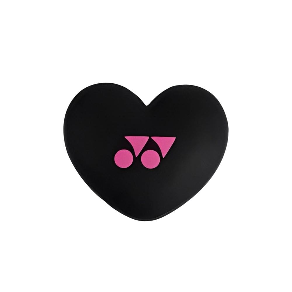 Antivibrador Yonex Coração Preto e Rosa - Unidade