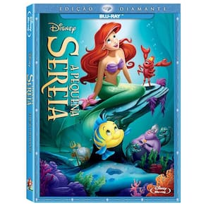 Blu-Ray A Pequena Sereia - Ed. Diamante 2013 - Dublado