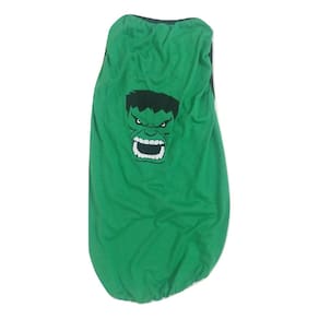 Camiseta Para Cães Super Heróis Hulk Verde Tamanho P