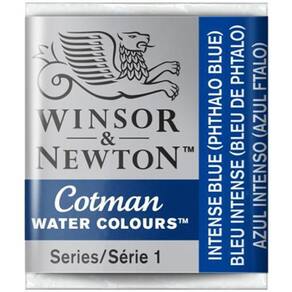 Aquarela Cotman W&N Intense Blue Half Pan 327