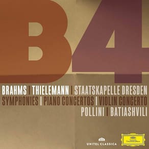 CD/DVD de música Brahms: Sinfonias; Concertos para piano; Concerto para violino