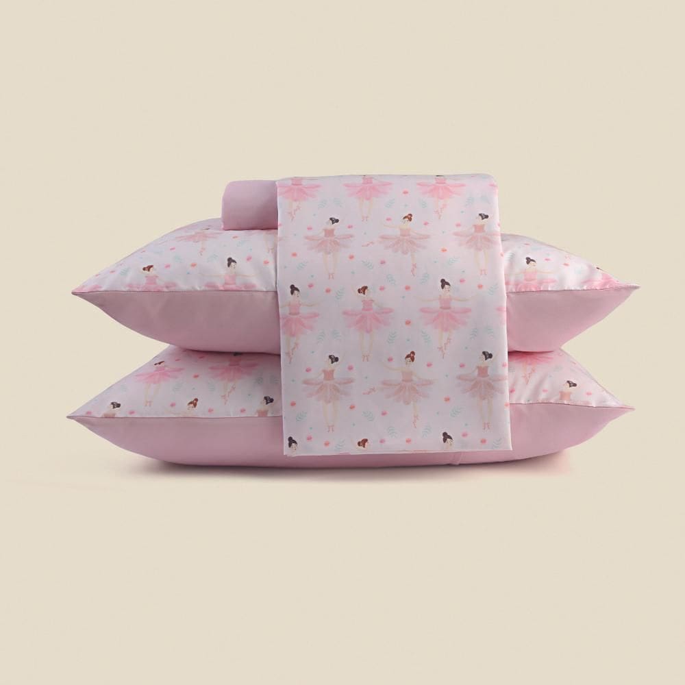 Jogo de Cama Bailarina Microfibra - A\\BABY