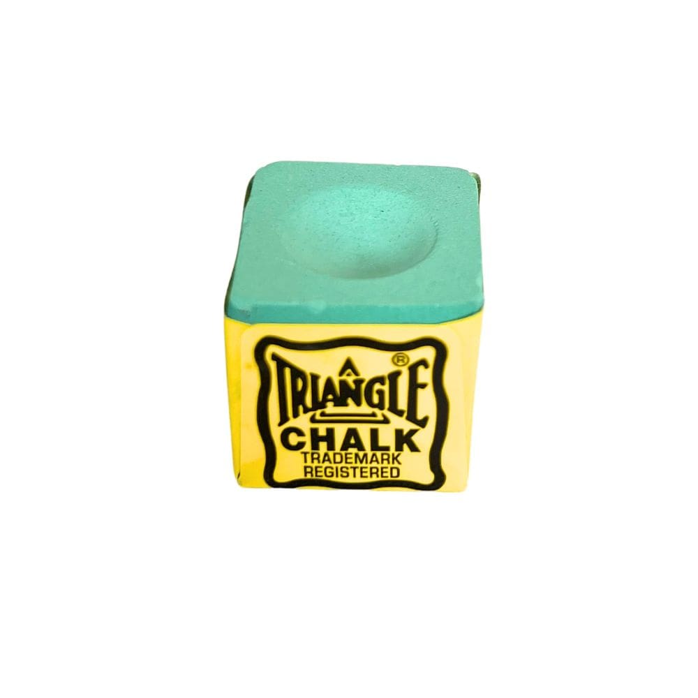 Giz Profissional Bilhar Sinuca Triangle Verde Green (und)